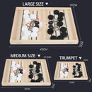 Wooden Bouncing Chess Tabletop Game – Parent-Child Interactive Toy