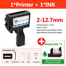 12.7mm Portable Inkjet Printer Handheld TIJ Maker Machine with ink Cartridge Image Picture Serial Number Edit Print