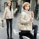 Women Winter Parka Jacket – Thick Short Warm Fashion Coat
