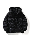 Men Winter Parka – Thick Warm Cotton-Padded Hooded Coat