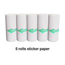 Mini Printer Portable Bluetooth Wireless Smart Label Thermal Portable Printers Stickers Paper Wireless Printers Children Gifts