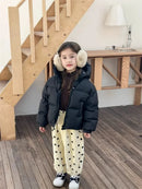 Winter Kids Down Coat – Hooded Warm Jacket for Boys & Girls