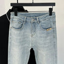 Men Skinny Jeans – Light Color Slim Fit Casual Fashion Denim