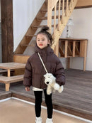 Winter Kids Down Coat – Hooded Warm Jacket for Boys & Girls