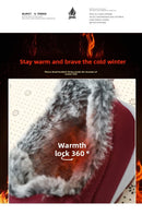 Winter Women Boots Outdoor Snow Boots Warm Lightweight Cotton Boot Non-slip Hiking Walking Shoes Fur Comfortable Women Ankle Boo