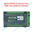 CNC Mach3 Ethernet interface Control Card NVEM V5-Motion Controller 300khz Cnc Router 3 /4 /5/6 Axis  For Diy Engraving Machine