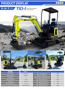 Hot sale 1.8 Ton Mini Excavator Minibagger Kubota Engine Digger Excavator Mini Pelle Chinese Cheap Small Excavator Machine