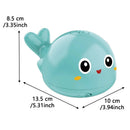 Electric Octopus Whale Baby Bath Toy with LED & Water Spray