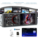 Touch Screen Car Radio, MP5 Player, Bluetooth, Hands Free, Audio, USB, TF, 7 Colors Lighting, Stereo System, Head Unit, 7805C