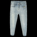 Men Skinny Jeans – Light Color Slim Fit Casual Fashion Denim