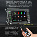 7 Inch Car Stereo MP5 Player Touchcreen BT AM/FM Radio Receiver with Android Auto Carplay Support Hands-Free Calling USB Charge
