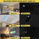 Blackout window tint Privacy Darkening Window Tint Black Window