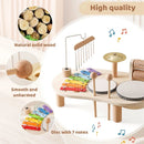 Wooden Montessori Baby Musical Toy Xylophone & Aeolian Bells