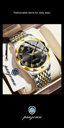 2025 New Modern Simple Creative Sport and Leisure Watch Creative Design Waterproof Quartz Movement Energy Watches Gift for Men