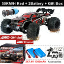 4WD Remote Control Car High-Speed 50-80KM/H Off-Road Buggy Truck