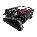 Customized remote-controlled robot lawn mower 550mm fully automatic lawn trimmer four-wheel drive