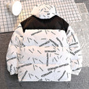Men Winter Parka – Thick Warm Cotton-Padded Hooded Coat