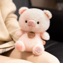 Cute Sitting Animal Plush Toys – Red Panda, Fox, Sloth & More