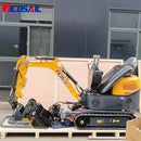 Mini Excavator 1.2 Ton New Crawler Excavator With Attachment Mini Digger Multifunctional Mini Small Excavator 1 Ton 1200kg