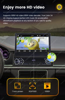 New Carplay Android Auto 1Din 7'' Retractable Universal Car Stereo Radio TouchScreen MP5 Player Intelligent Vehicle System BT FM