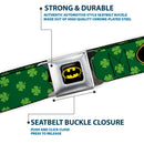 Batman Full Color Black Yellow Seatbelt Belt - Batman Scene1 Webbing