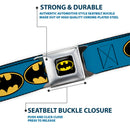 Batman Full Color Black/Yellow Seatbelt Belt - The New 52 Detective Comics Issue #1 Batman & James Gordon Scene Webbing