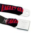 Harley Quinn Diamond Full Color Black Red Seatbelt Belt - HARLEY QUINN Bomb Poses/Suits Black/Purple/Red Webbing