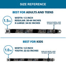 JL 2017 Badge Full Color Black Grays Seatbelt Belt - JUSTICE LEAGUE 2017 Title Black/Stone Webbing