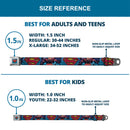 Superman Shield Weathered Full Color Blue Red Yellow Seatbelt Belt - Superman Unchained Under Sea Pose/Shield Blues/Gray/Red/Yellow Webbing