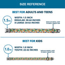 SOUTH PARK Title Logo Full Color Black/White Seatbelt Belt - South Park Boys Expressions Stacked Webbing