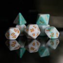 Seafoam Acrylic Dice Set