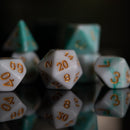 Seafoam Acrylic Dice Set