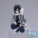 SEGA: Demon Slayer: Kimetsu no Yaiba - Obanai Iguro (Hashira Meeting) PM Perching Figure