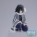 SEGA: Demon Slayer: Kimetsu no Yaiba - Obanai Iguro (Hashira Meeting) PM Perching Figure