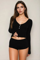 Soft Long Sleeve Loungewear Set