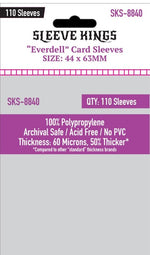 "Everdell" Compatible Mini Sleeves (44x63mm) 110 Pack, 60 Micron, SKS-8840