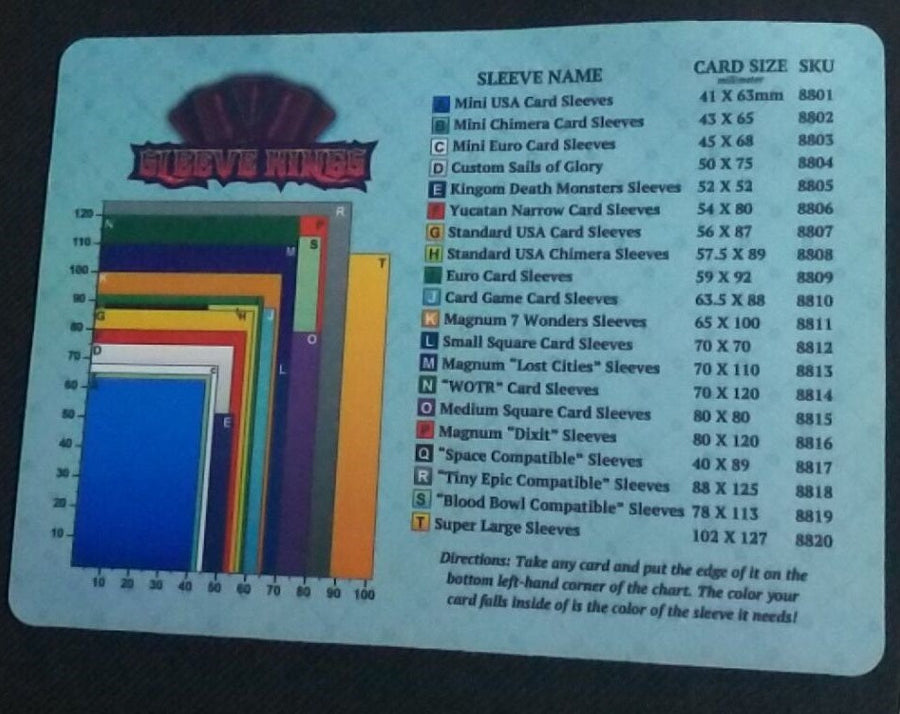 Sleeve Kings Sleeve Finder Playmat (Neoprene Mat) -SKS-8888