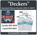 Deckers Compatible Card Sleeve Bundle (8810 x 2, 8818 x 1)
