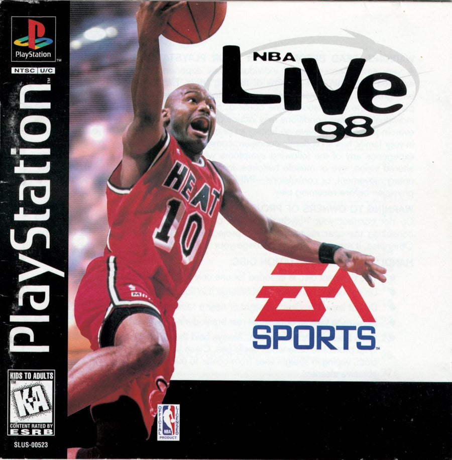 NBA Live 98 (Playstation)