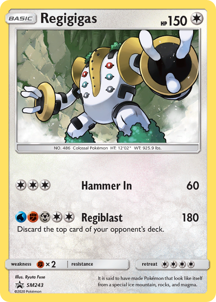 Regigigas SM243/248 - SM Promos Holofoil