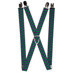 Suspenders - 1.0" - Joker HAHAHA Purple Green