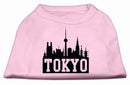 Pet Dog & Cat Shirt Screen Printed, "Tokyo Skyline"
