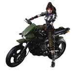 SQUARE ENIX: FINAL FANTASY VII REMAKE PLAY ARTS KAI - Jessie and Motorcycle Action Figure Set