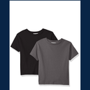 Clementine Everyday Toddler Short Sleeve Crew T-Shirts 2-Pack