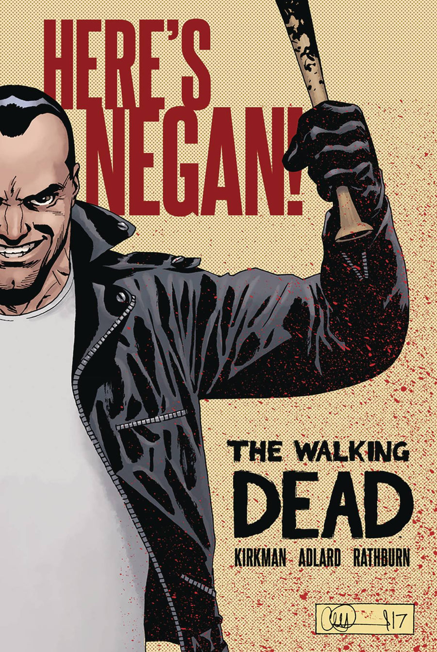 WALKING DEAD HERES NEGAN HC (MR)