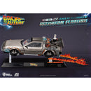 Back to the Future Part II Floating DeLorean Time Machine - Deluxe Edition