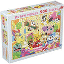 Pokemon Lets Eat Together Celebration Cake 500PC Puzzle - CLEARANCE