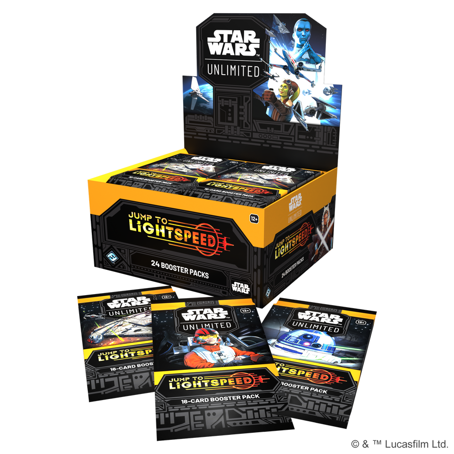 Star Wars: Unlimited - Jump to Lightspeed Booster Display