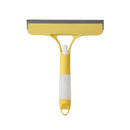 3 in 1 Window Cleaning Squeegee Multi Function Glass Mirror Wiper with Spray Bottle Microfiber Scrub Household Car Cleaner Tools
