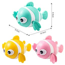 Swimming Clown Fish Bath Toy – Cute Wind-Up Baby Bath Toy